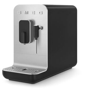 SMEG BCC02BLMEU Kompakt helautomatisk kaffemaskin med ångfunktion, svart