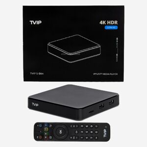 TVIP S-Box v.705 4K Ultra HD IPTV box WiFi 2,4/5 GHz och Android 11