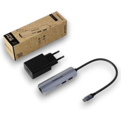 Formuler USB-C Hub för Z Mini – 5-i-1 adapter med snabbladdare Formuler USB-C Hub för Z Mini – 5-i-1 adapter med snabbladdare