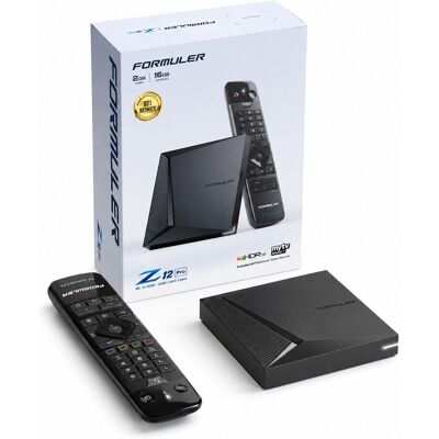 Formuler Z12 Pro – 4K Android 12 IPTV-box med Bluetooth-fjärrkontroll Formuler Z12 Pro – 4K Android 12 IPTV-box med Bluetooth-fjärrkontroll
