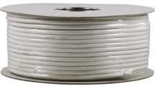 Universal Koaxialkabel Rg6 Vit 100m 120db - Hög Kvalité Universal Koaxialkabel Rg6 Vit 100m 120db - Hög Kvalité