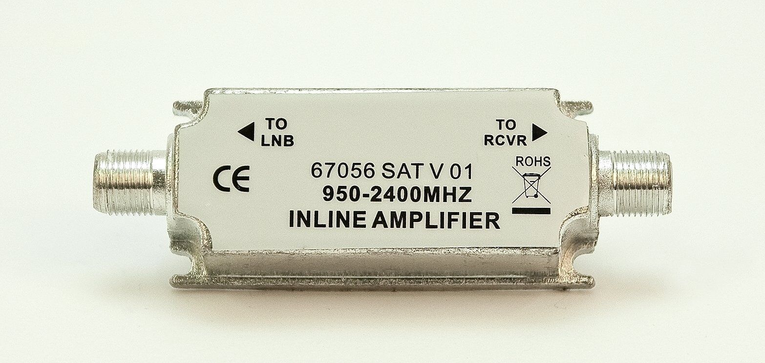 7 Linjeförstärkare 20db För Satellitmottagare 7 Linjeförstärkare 20db För Satellitmottagare