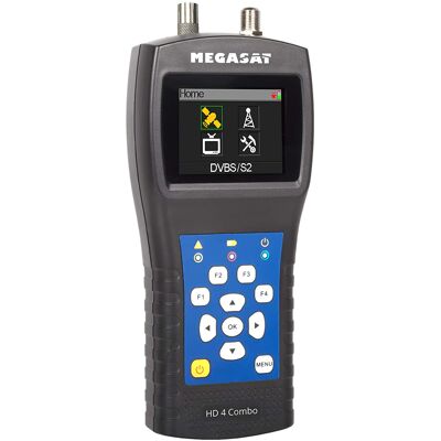 Megasat Combo mätinstrument Satmeter HD 4 Mätning av satellit, kabel och mark signal Megasat Combo mätinstrument Satmeter HD 4 Mätning av satellit, kabel och mark signal