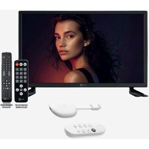 Telesystem 12v 20 Tum TV till husvagn PALCO 20X HD-TV Google Chromecast paket