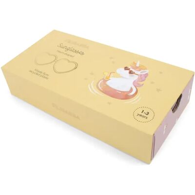 Filibabba Solglasögon barn 1-3 år – heart peach Filibabba Solglasögon barn 1-3 år – heart peach