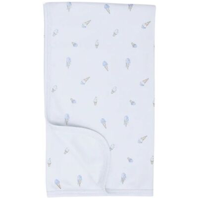 Livly Filt med glassar Blue Livly Filt med glassar Blue