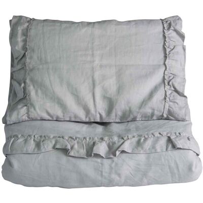 NG Baby Påslakan Spjälsäng Volang Light Grey NG Baby Påslakan Spjälsäng Volang Light Grey