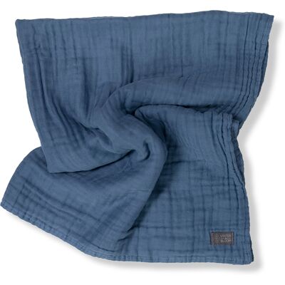 Vinter n Bloom Vinter & Bloom Filt muslinfilt EKO Storm Blue Vinter n Bloom Vinter & Bloom Filt muslinfilt EKO Storm Blue