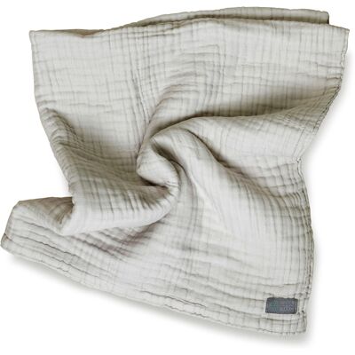 Vinter & Bloom Dove Grey Ekologisk Baby Muslinfilt - Baby Muslin Blanket Vinter & Bloom Dove Grey Ekologisk Baby Muslinfilt - Baby Muslin Blanket