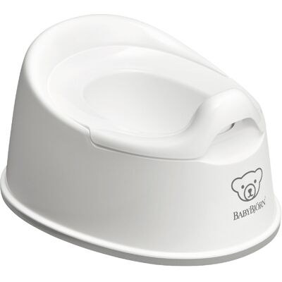 BabyBjorn Smart Potty - Vit/Grå - Bärbar barntoalett BabyBjorn Smart Potty - Vit/Grå - Bärbar barntoalett