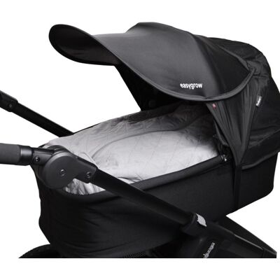 Easygrow solskydd skärm barnvagn Black Easygrow solskydd skärm barnvagn Black