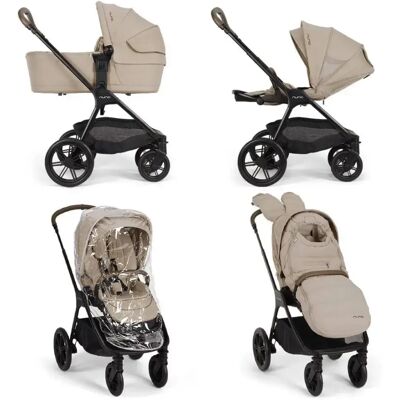 Nuna TRIV LX ALL-SEASON SET CAVIAR W/AD&RC&CC COSMOPOLITAN Nuna TRIV LX ALL-SEASON SET CAVIAR W/AD&RC&CC COSMOPOLITAN