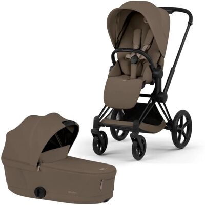 Cybex Priam Barnvagn Matt Black/Coconut Brown Cybex Priam Barnvagn Matt Black/Coconut Brown