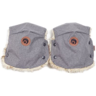 Easygrow barnvagnshandskar basic Grey M Easygrow barnvagnshandskar basic Grey M