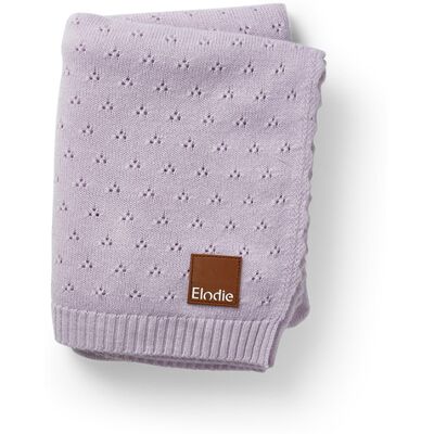 Elodie Details Lavendel Pointelle Babyfilt - Baby Blanket Elodie Details Lavendel Pointelle Babyfilt - Baby Blanket