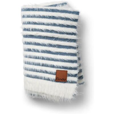 Elodie Details Furry Knit Filt Berry Blue Elodie Details Furry Knit Filt Berry Blue