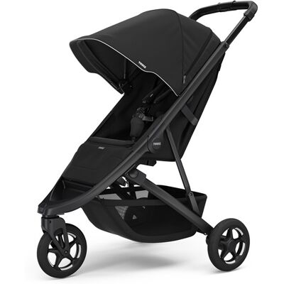 Thule Spring 2 Barnvagn Black on Black Thule Spring 2 Barnvagn Black on Black