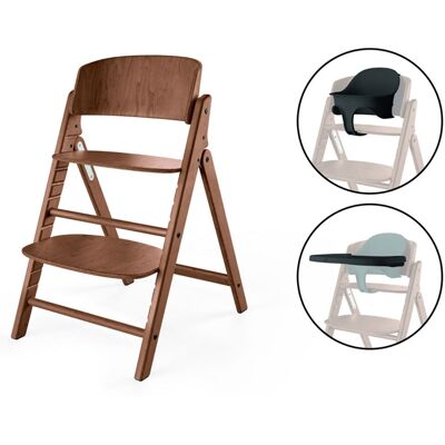 Cybex Click & Fold Matstol 3-in-1 All Natural Dark Cybex Click & Fold Matstol 3-in-1 All Natural Dark