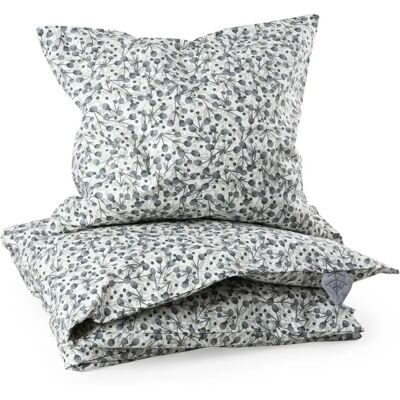Sebra Påslakanset baby blue olive Sebra Påslakanset baby blue olive
