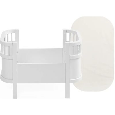 Sebra Docksäng med madrass White Sebra Docksäng med madrass White
