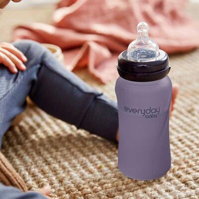 Everyday Baby nappflaska värmeavkännande Healthy + 240 ml - Blueberry Everyday Baby nappflaska värmeavkännande Healthy + 240 ml - Blueberry