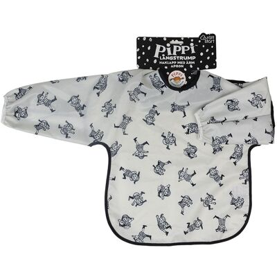 Rätt Start Peppi Pitkätossu Baby Haklapp - Grå Rätt Start Peppi Pitkätossu Baby Haklapp - Grå