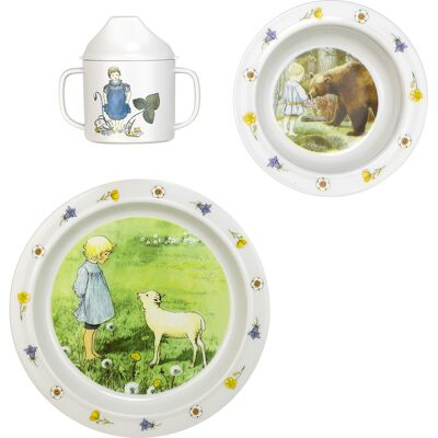 Rätt Start Elsa Beskow Visor Barnservis 3-del Rätt Start Elsa Beskow Visor Barnservis 3-del
