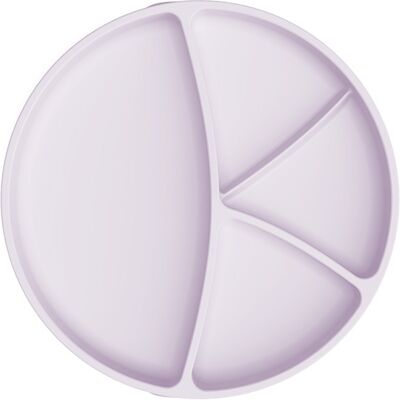 Everyday Baby Silikontallrik med sugkopp Light Lavender Everyday Baby Silikontallrik med sugkopp Light Lavender
