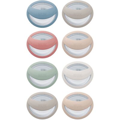 NUK napp Mommyfeel silikon Mixed Colors 0-9 m NUK napp Mommyfeel silikon Mixed Colors 0-9 m
