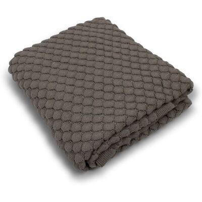 Filibabba Babyfilt - Ekologisk bomull, Grå, 70x100cm Filibabba Babyfilt - Ekologisk bomull, Grå, 70x100cm