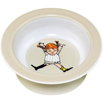Rätt start Pippi Cirkus Sugkoppstallrik beige Rätt start Pippi Cirkus Sugkoppstallrik beige