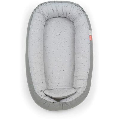 Done by Deer Cozy babynest Confetti Grey Done by Deer Cozy babynest Confetti Grey
