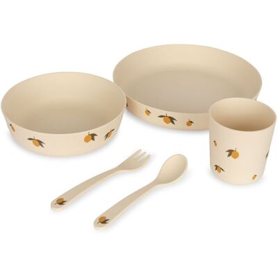 Konges Sløjd Lemon Bioplastisk Servies - Livsmedelssäkert & Miljövänligt Konges Sløjd Lemon Bioplastisk Servies - Livsmedelssäkert & Miljövänligt
