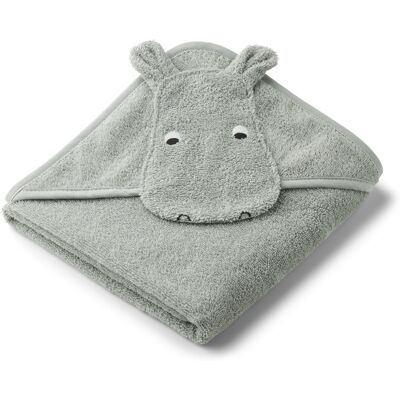 LIEWOOD Albert babyhålkapphåndduk - Hippo, Duvblå LIEWOOD Albert babyhålkapphåndduk - Hippo, Duvblå