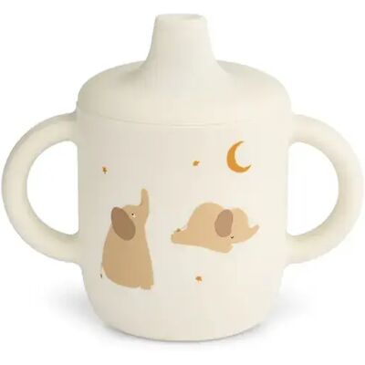 Liewood Neil spillfri mugg Elephant / Creme de la creme Liewood Neil spillfri mugg Elephant / Creme de la creme
