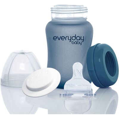 Everyday baby värmeavkännande nappflaska - 150ml Blå Everyday baby värmeavkännande nappflaska - 150ml Blå