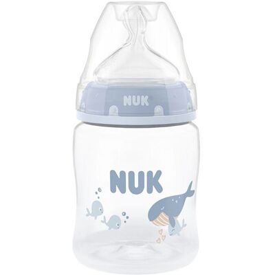 NUK first choice bottle 150 ml, whale 0 mån+ NUK first choice bottle 150 ml, whale 0 mån+