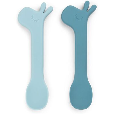 Done by Deer silikonsked 2-pack Lalee Blue Done by Deer silikonsked 2-pack Lalee Blue