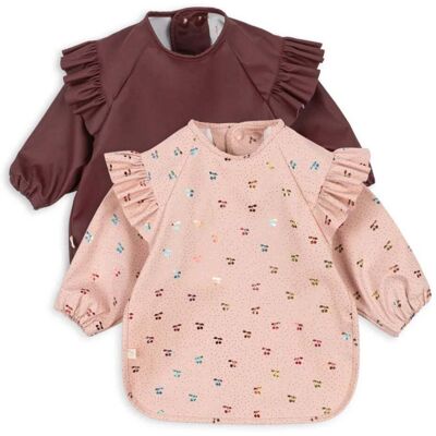 Konges Sløjd Konges slöjd 2 pack glitter Haklapp med ärm Cherry glitter 6-12 mån Konges Sløjd Konges slöjd 2 pack glitter Haklapp med ärm Cherry glitter 6-12 mån