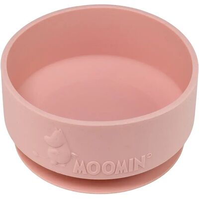 Muumi Silikon Skål - Rosa - Barnsäker matvaror Muumi Silikon Skål - Rosa - Barnsäker matvaror