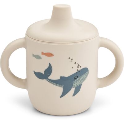 Liewood Neil Sippy Cup - Silikon Hav - Barn Träningsmugg - 6+ Månader Liewood Neil Sippy Cup - Silikon Hav - Barn Träningsmugg - 6+ Månader