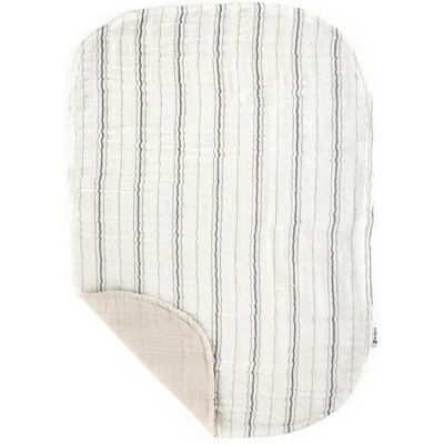 Sebra Skötbäddsunderlägg 2-pack muslin Stripe Sebra Skötbäddsunderlägg 2-pack muslin Stripe
