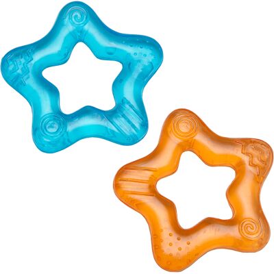 Rätt Start Vattenbitis bitleksak Stjärnor 2-pack Rätt Start Vattenbitis bitleksak Stjärnor 2-pack