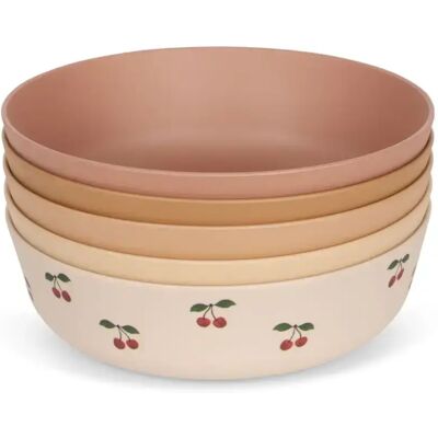 Konges Sløjd Konges Slöjd 5 Pack Bowl Cherry Mix-One Size Konges Sløjd Konges Slöjd 5 Pack Bowl Cherry Mix-One Size