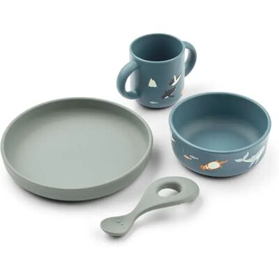 Liewood Vivi matset silikon Arctic Sea / Ocean view Liewood Vivi matset silikon Arctic Sea / Ocean view