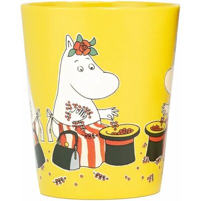 Rätt Start Mumin Festligheter Tumblermugg gul Rätt Start Mumin Festligheter Tumblermugg gul