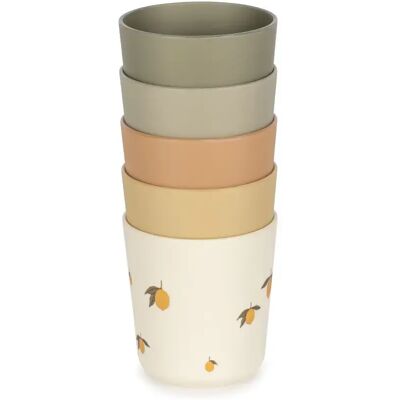 Konges Sløjd Konges Slöjd 5 Pack Cup Lemon Mix-One Size Konges Sløjd Konges Slöjd 5 Pack Cup Lemon Mix-One Size