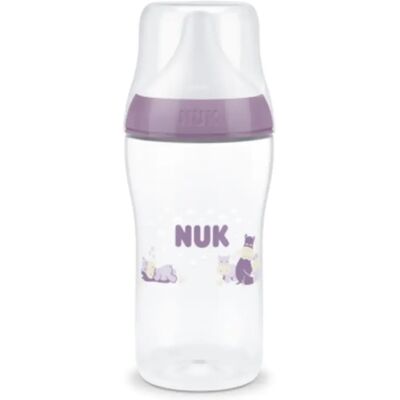 NUK perfect match bottle 260 ml, hippo 3 mån+ NUK perfect match bottle 260 ml, hippo 3 mån+