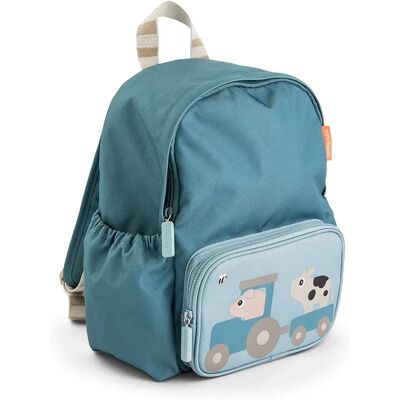 Done by Deer Kids backpack Tiny farm Blue 7,5 L Done by Deer Kids backpack Tiny farm Blue 7,5 L