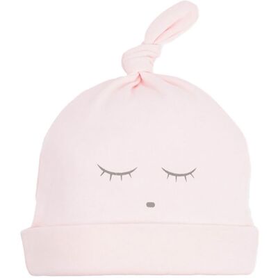 Livly Sleeping Cutie Tossie Mössa NB/50-56 Baby Pink Livly Sleeping Cutie Tossie Mössa NB/50-56 Baby Pink